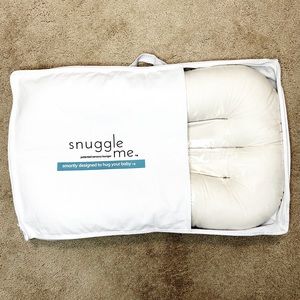 EUC SnuggleMe Organic Baby Lounger Bundle (Natural/Ivory)
